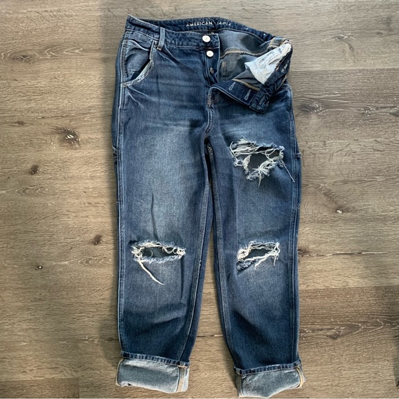 American Eagle Utility Style High Rise Jeans - Picture 2 of 7